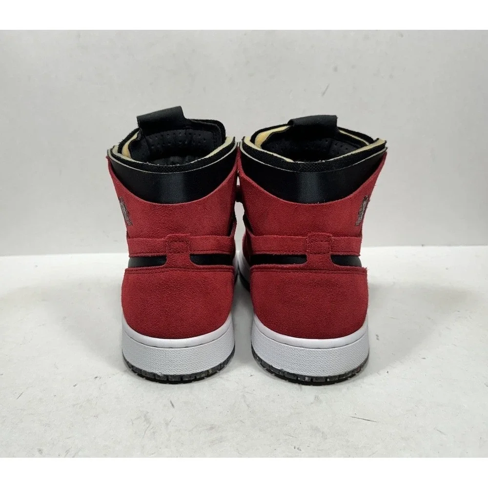 Jordan 1 High Zoom‎ Air Comfort Red Suede Men's Size 10 CT0978-600 Shoes